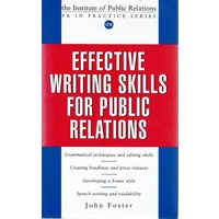Effective Writing Skills For Public Relations