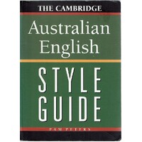 The Cambridge Australian English. Style Guide