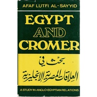 Egypt And Cromer. A Study In Anglo-Egyptian Relations