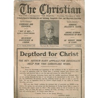 The Christian. A Weekly Record Of Christian Life And Testimony, Evangelistic Effort, And Missionary Enterprise