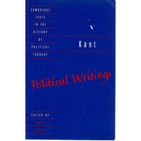 Kant. Political Writings