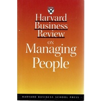 Harvard Business Review On Managing People