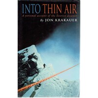 Into Thin Air. A Personal Account Of The Everest Disaster