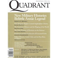 Quadrant Magazine. April 2014.One Of Australia's Leading Intellectual Magazines