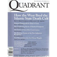 Quadrant Magazine. October 2014. One Of Australia's Leading Intellectual Magazines