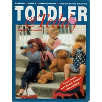 Toddler And Teddy. Sewing, Knits, Embroidery, Decorative Crafts