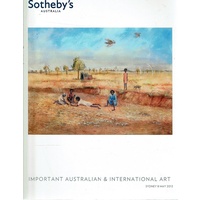 Important Australian And International Art.Sydney 8 May 2012