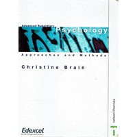 Advanced Subsidiary Psychology. Approaches And Methods