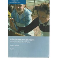 Effective Teaching Strategies. Lessons From Research And Practice