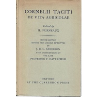 Cornelii Taciti De Vita Agricolae