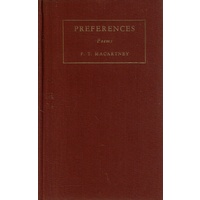Preferences. Poems
