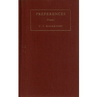 Preferences. Poems