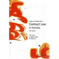 Cases and Materials on Contract Law in Australia