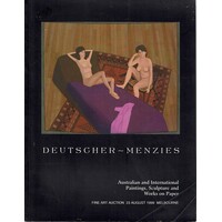 Deutscher Menzies. Australian And International Art - Sydney - 24 September 2008 (Auction Catalogue) 