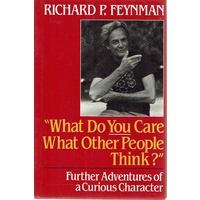 What Do You Care What Other People Think