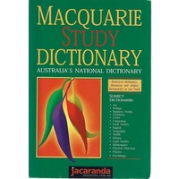 Macquarie Study Dictionary. Australia's National Dictionary