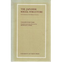 The Japanese Social Structure. Its Evolution In The Modern Century