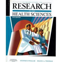 Introduction To Research In The Health Sciences