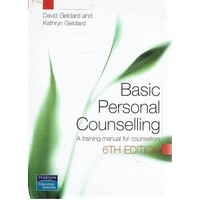 Basic Personal Counselling. A Training Manual For Counsellors