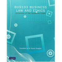 BUS103 Business Law And Ethics University Of The Sunshine Coast