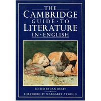 The Cambridge Guide To Literature In English