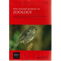 New Zealand Journal Of Zoology. Volume 43. Number 3 