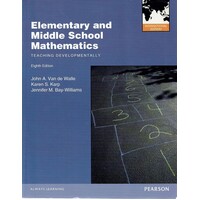 Elementary And Middle School Mathematics. Teaching Developmentally. International Edition