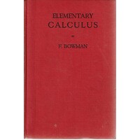 Elementary Calculus