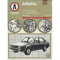 Alfa Romeo Alfetta 1973-79 Autobook
