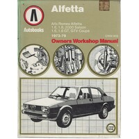 Alfa Romeo Alfetta 1973-79 Autobook