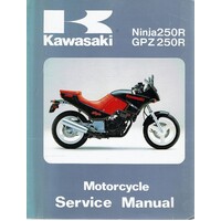Kawasaki Ninja 250R. GPZ250R. Motor Cycle Manual