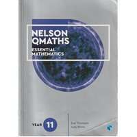 Nelson QMaths 11 Mathematics Essential Student Book