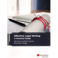Effective Legal Writing. A Practical Guiide