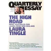 The High Road, What Australia Can Learn From New Zealand, Quarterly Essay 80