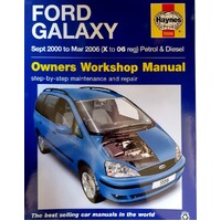 Ford Galaxy Petrol And Diesel (00 - 06) Haynes Repair Manual