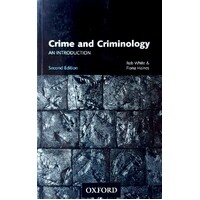 Crime And Criminology. An Introduction