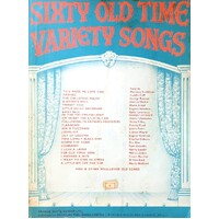 Sixty Old Time Variety Songs