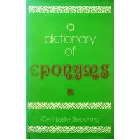 A Dictionary Of Eponyms