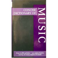 Concise Dictionary Of Music