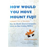 How Would You Move Mount Fuji. Microsoft's Cult Of The Puzzle