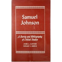 Samuel Johnson. A Survey And Bibliography Of Critical Studies