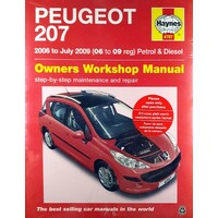 Peugeot 207 Petrol & Diesel Service And Repair Manual. 06-09