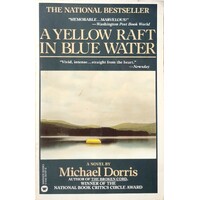 A Yellow Raft In Blue Water