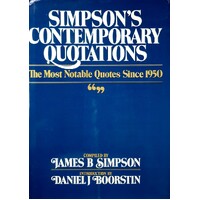 Simpson's Contemporary Quotations