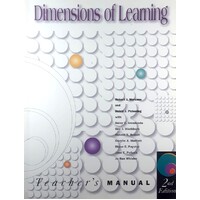 Dimensions Of Learning. Teacher's Manual, 2nd Edition