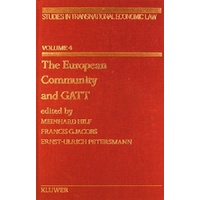 The European Community And Gatt