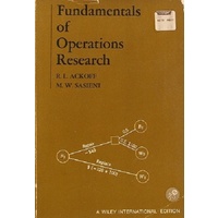 Fundamentals Of Operations Research.