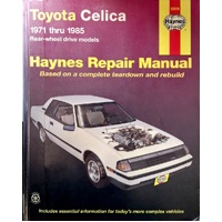 Toyota Celica, 1971-1985 Repair Manual