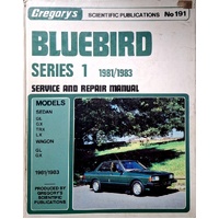 Bluebird Series 1. 1981-1983 Service And Repair Manual
