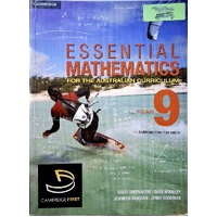 Cambridge Essential Mathematics For The Australian Curriculum Year 9